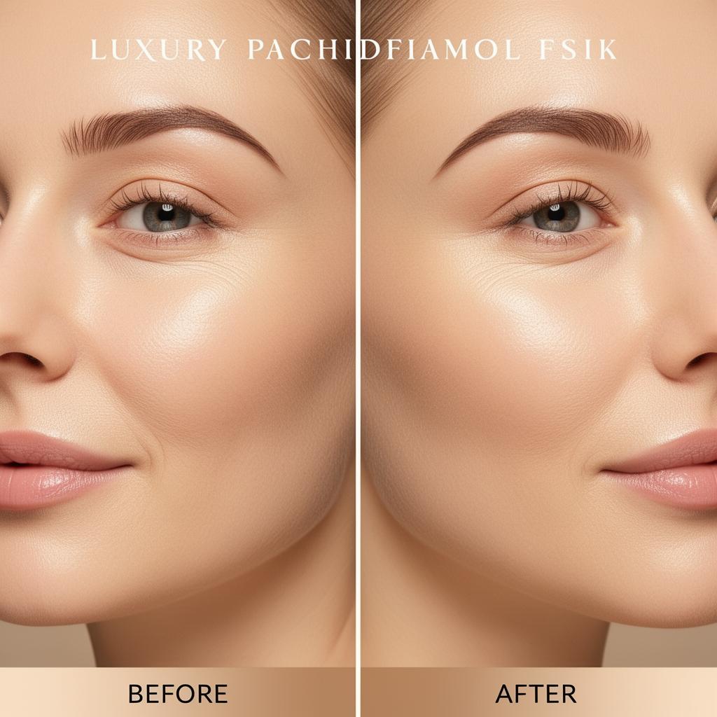 Texture Refinement before and after